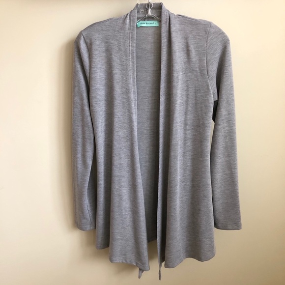 Chris & Carol Grey Cardigan - Size Small - Picture 2 of 5